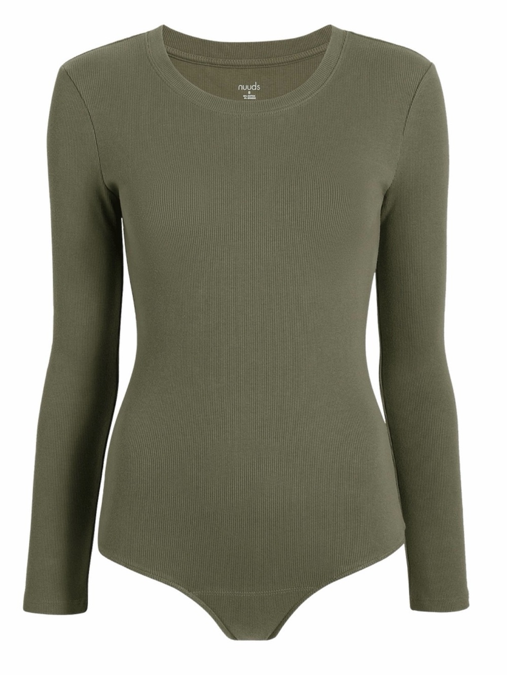 Nuuds Ribbed Crewneck Bodysuit
